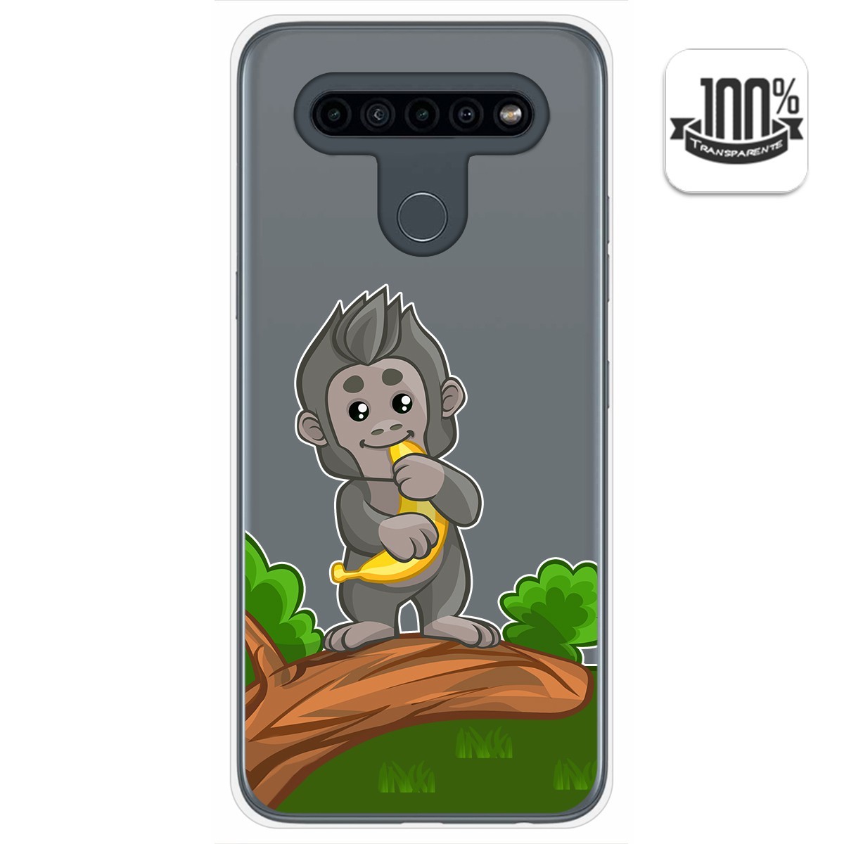 Funda Gel Transparente para Lg K41s / Lg K51s diseño Mono Dibujos