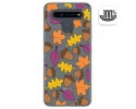 Funda Gel Transparente para Lg K41s / Lg K51s diseño Otoño Dibujos