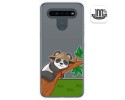 Funda Gel Transparente para Lg K41s / Lg K51s diseño Panda Dibujos