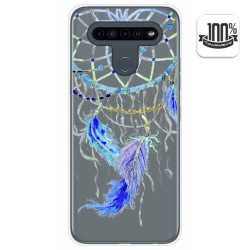 Funda Gel Transparente para Lg K41s / Lg K51s diseño Plumas Dibujos