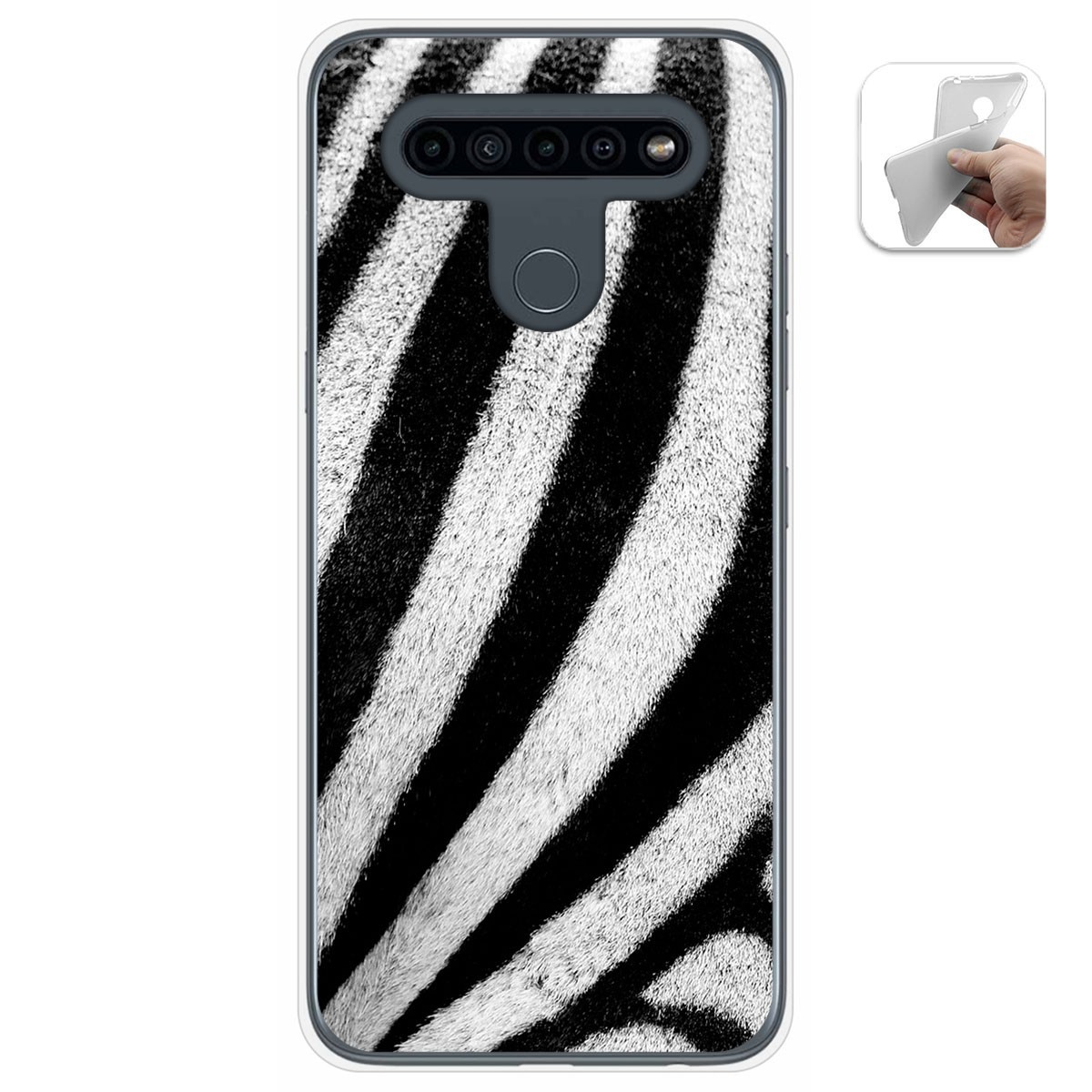 Funda Gel Tpu para Lg K41s / Lg K51s diseño Animal 02 Dibujos