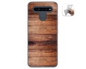 Funda Gel Tpu para Lg K41s / Lg K51s diseño Madera 02 Dibujos