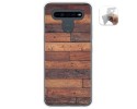 Funda Gel Tpu para Lg K41s / Lg K51s diseño Madera 03 Dibujos