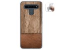 Funda Gel Tpu para Lg K41s / Lg K51s diseño Madera 09 Dibujos