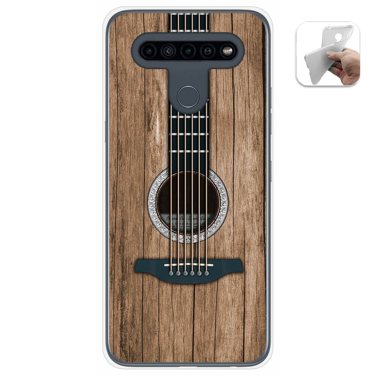 Funda Gel Tpu para Lg K41s / Lg K51s diseño Madera 11 Dibujos