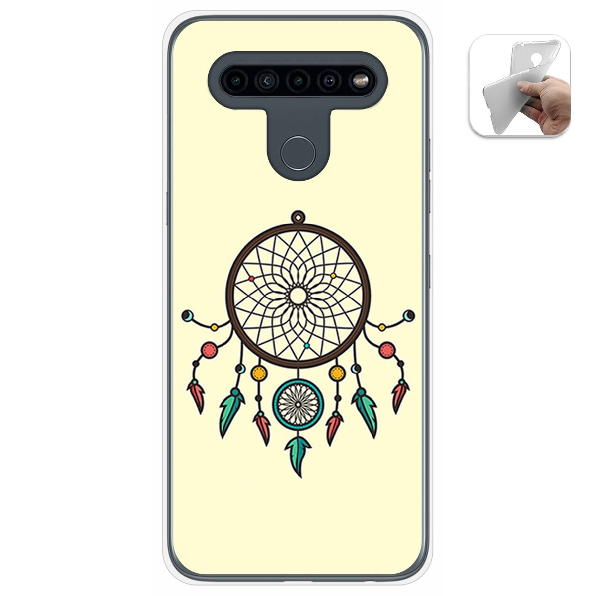 Funda Gel Tpu para Lg K41s / Lg K51s diseño Atrapasueños Dibujos
