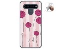 Funda Gel Tpu para Lg K41s / Lg K51s diseño Flores Vintage Dibujos