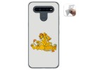 Funda Gel Tpu para Lg K41s / Lg K51s diseño Leones Dibujos