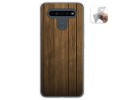 Funda Gel Tpu para Lg K41s / Lg K51s diseño Madera Dibujos
