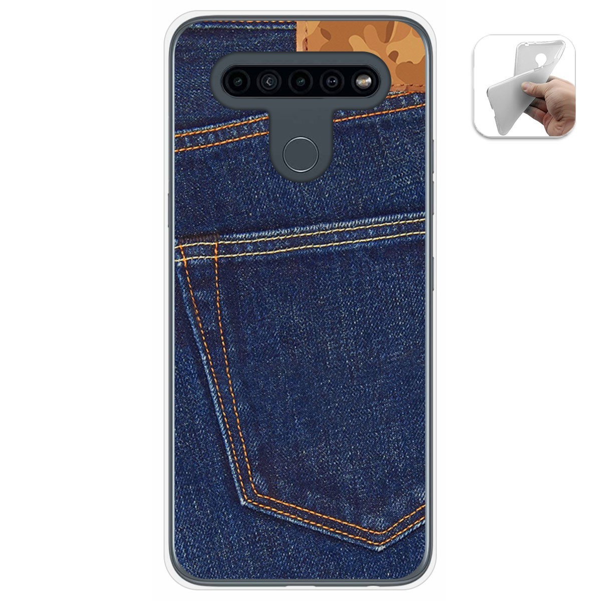 Funda Gel Tpu para Lg K41s / Lg K51s diseño Vaquero Dibujos