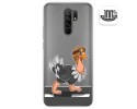 Funda Gel Transparente para Xiaomi Redmi 9 diseño Avestruz Dibujos
