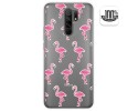 Funda Gel Transparente para Xiaomi Redmi 9 diseño Flamenco Dibujos