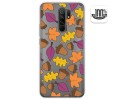 Funda Gel Transparente para Xiaomi Redmi 9 diseño Otoño Dibujos