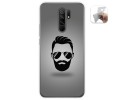 Funda Gel Tpu para Xiaomi Redmi 9 diseño Barba Dibujos