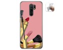 Funda Gel Tpu para Xiaomi Redmi 9 diseño Brochas Dibujos