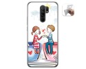 Funda Gel Tpu para Xiaomi Redmi 9 diseño Café Dibujos