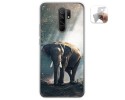 Funda Gel Tpu para Xiaomi Redmi 9 diseño Elefante Dibujos