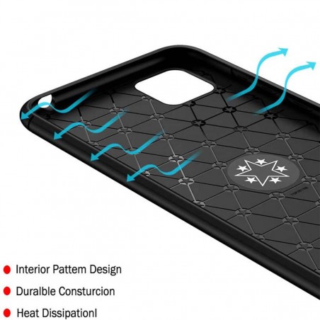 Funda Magnetica Soporte con Anillo Giratorio 360 para Huawei Y5p Azul