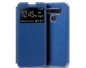 Funda Libro Soporte con Ventana para Lg K41s / K51s color Azul