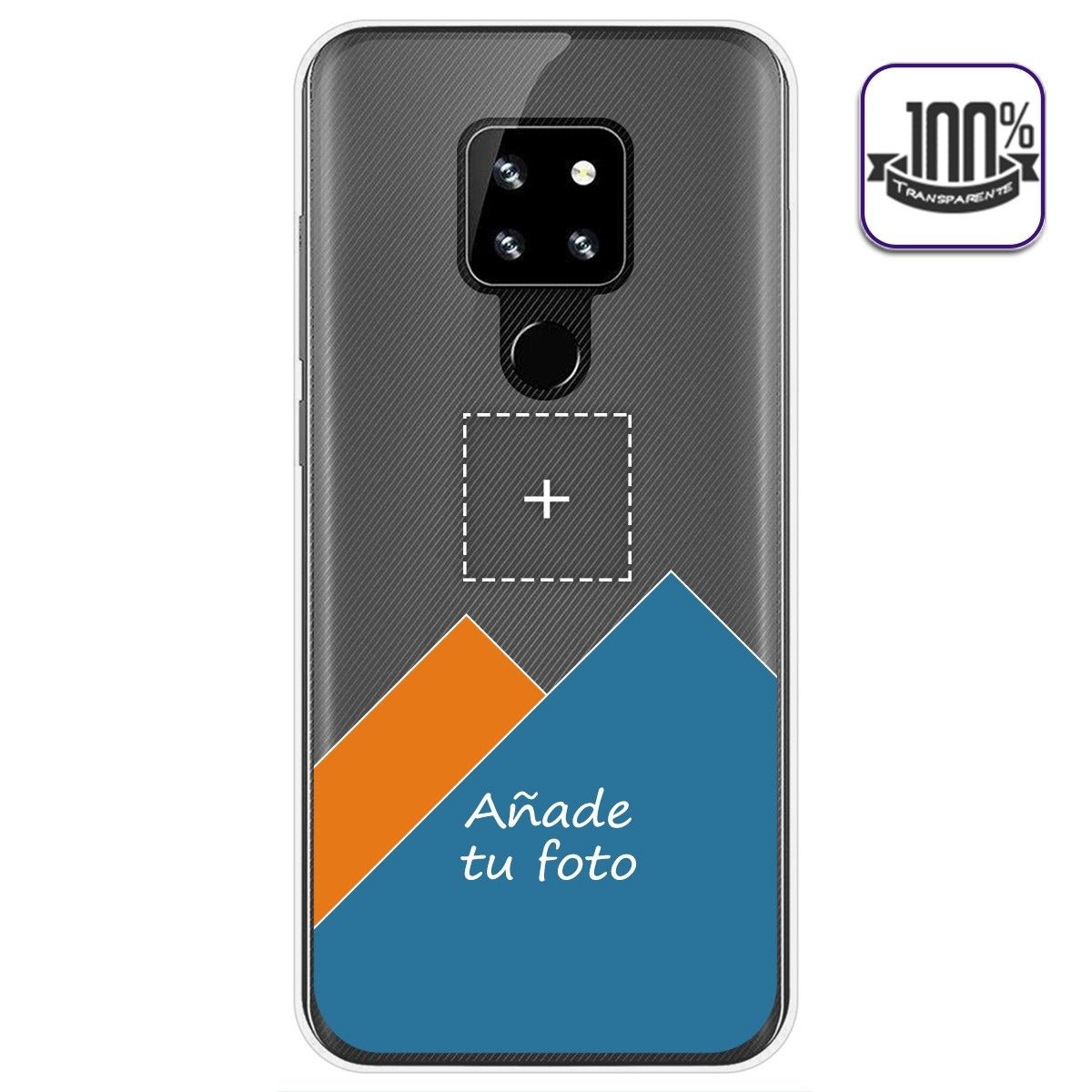 Personaliza tu Funda Gel Silicona Transparente con tu Fotografia para Cubot P30 dibujo personalizada