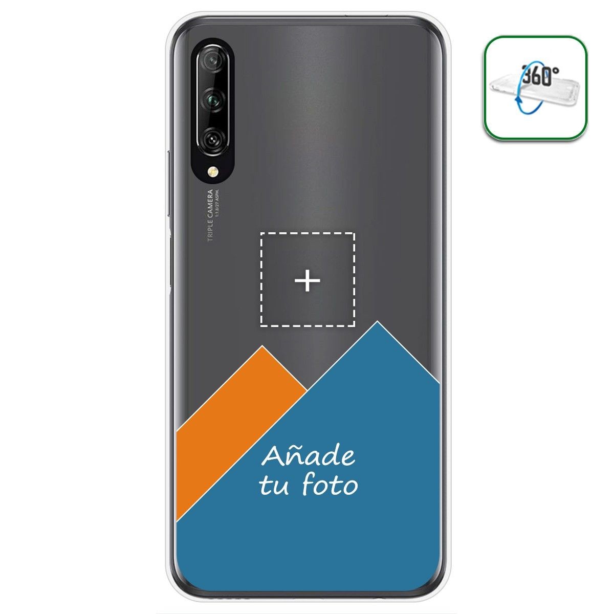 Personaliza tu Funda Pc + Tpu 360 con tu Fotografia para Huawei P Smart Pro dibujo personalizada