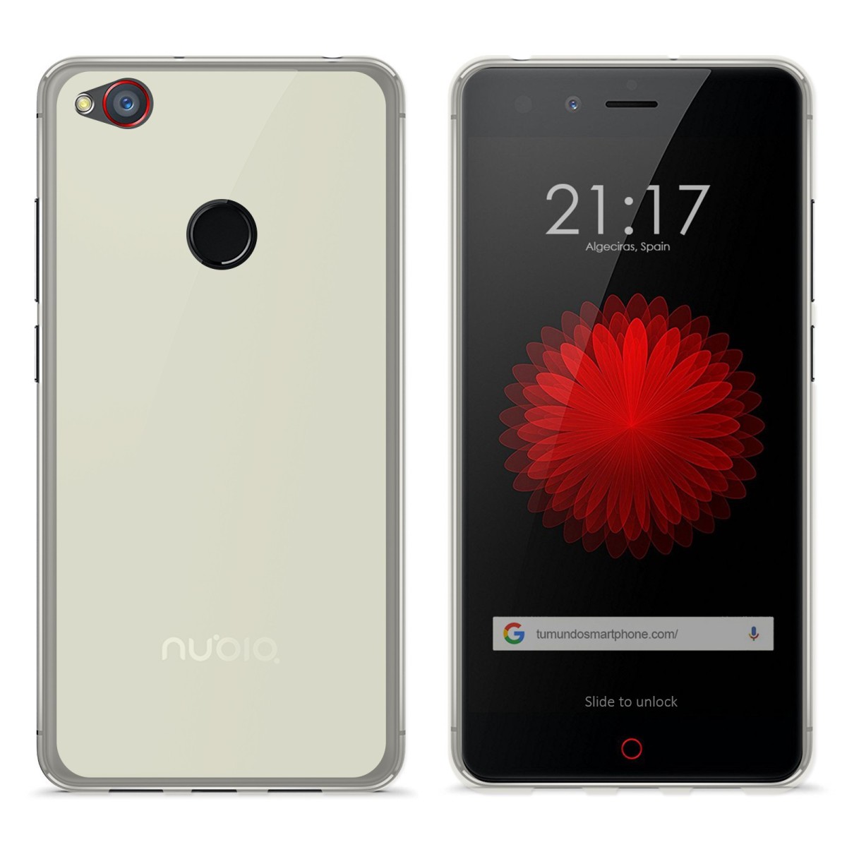 Funda Gel Tpu para Zte Nubia Z11 Mini Color Transparente