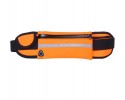 Cinturón Riñonera Deportivo con Bolsillos y Soporte para Botella color Naranja