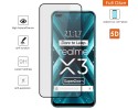 Protector Cristal Templado Completo 5D Full Glue Negro para Realme X3 SuperZoom / X50 5G Vidrio