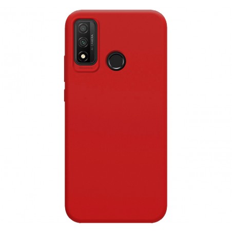 Funda Silicona Líquida Ultra Suave para Huawei P Smart 2020 color Roja