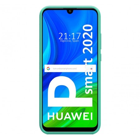 Funda Silicona Líquida Ultra Suave para Huawei P Smart 2020 color Verde