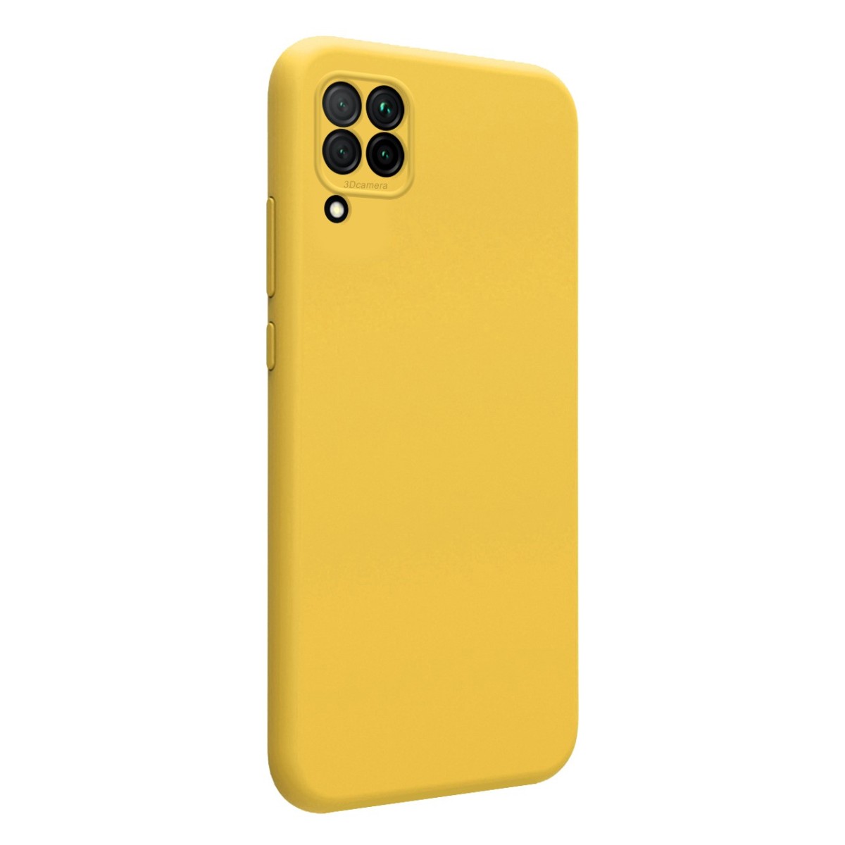 Funda Silicona Líquida Ultra Suave para Huawei P40 Lite color Amarilla