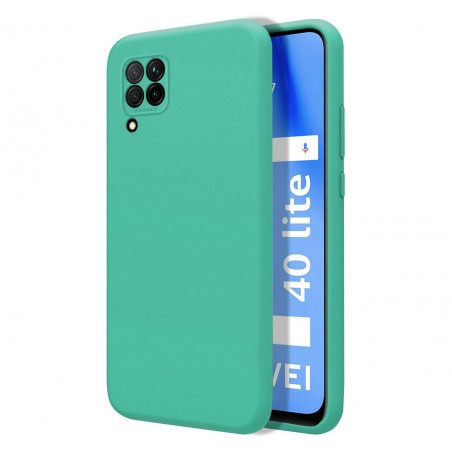 Funda Silicona Líquida Ultra Suave para Huawei P40 Lite color Verde
