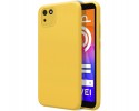 Funda Silicona Líquida Ultra Suave para Huawei Y5p color Amarilla