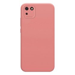 Funda Silicona Líquida Ultra Suave para Huawei Y5p color Rosa 2