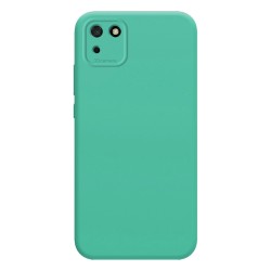 Funda Silicona Líquida Ultra Suave para Huawei Y5p color Verde 2