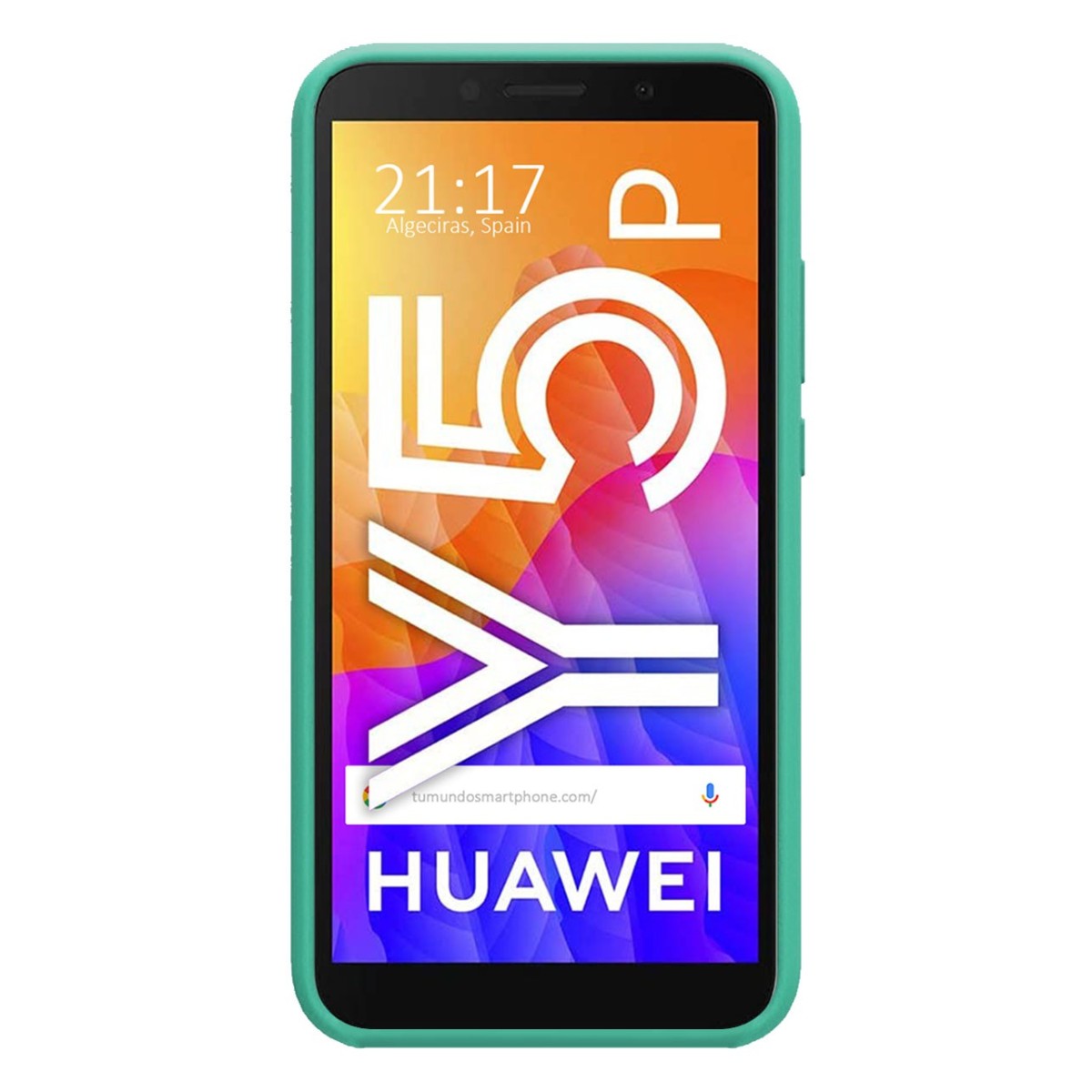 Funda Silicona Líquida Ultra Suave para Huawei Y5p color Verde