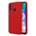 Funda Silicona Líquida Ultra Suave para Huawei Y6p color Roja