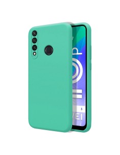 Funda Silicona Líquida Ultra Suave para Huawei Y6p color Verde