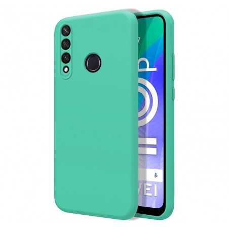 Funda Silicona Líquida Ultra Suave para Huawei Y6p color Verde