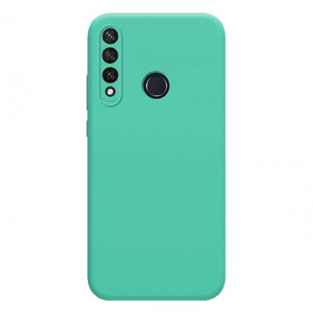 Funda Silicona Líquida Ultra Suave para Huawei Y6p color Verde