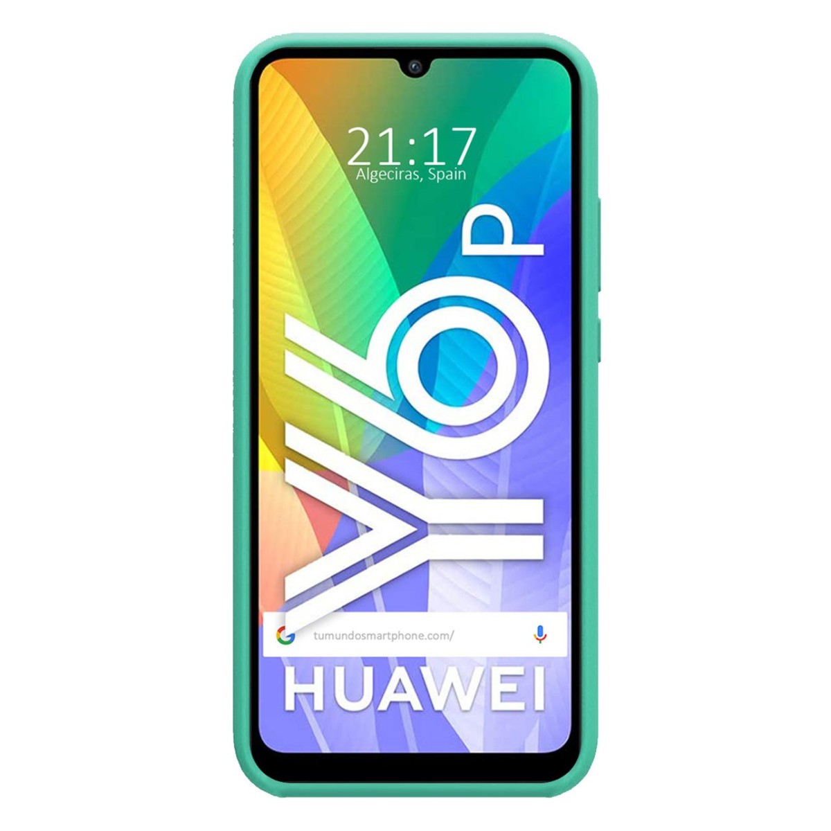 Funda Silicona Líquida Ultra Suave para Huawei Y6p color Verde