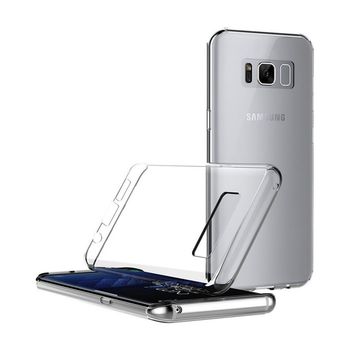 Funda Gel Tpu Fina Ultra-Thin 0,3mm Transparente para Samsung Galaxy S8