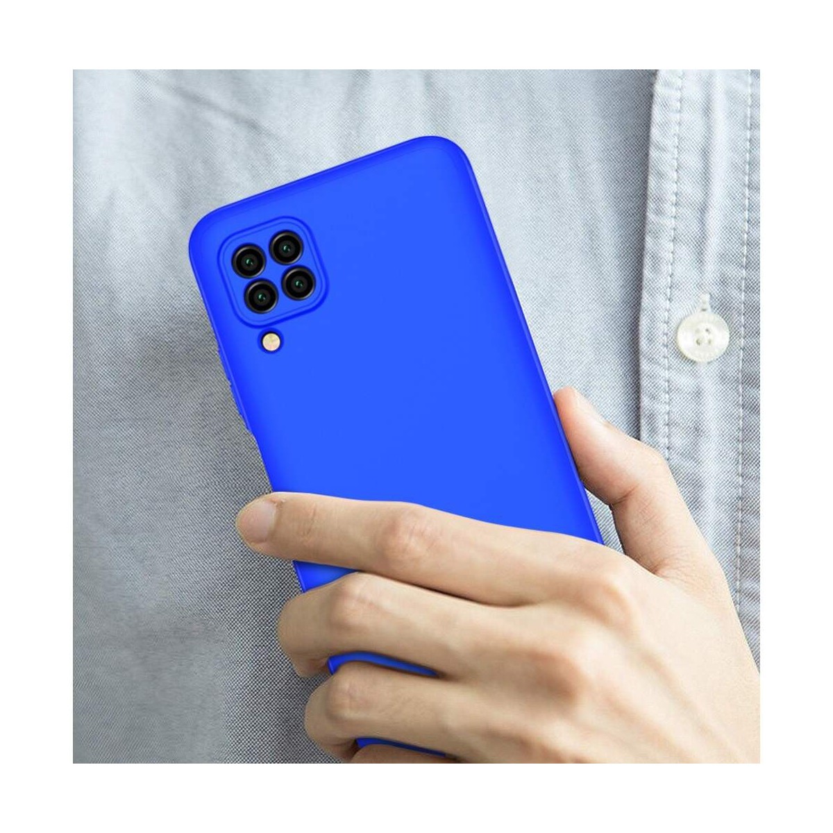 Funda Carcasa GKK 360 para Huawei P40 Lite Color Azul