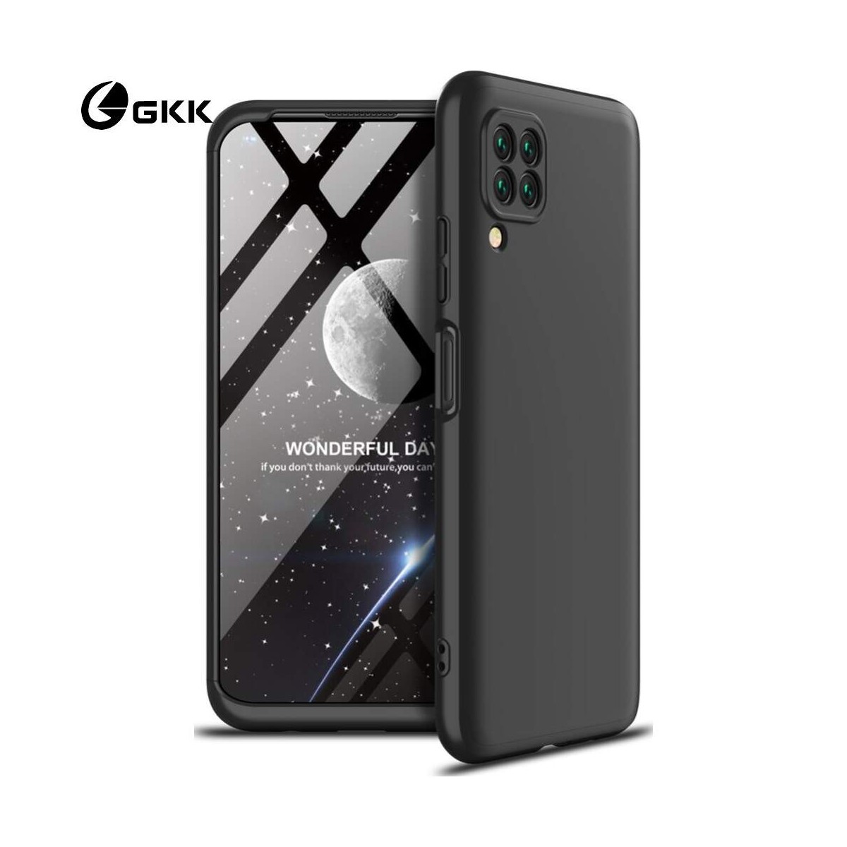 Funda Carcasa GKK 360 para Huawei P40 Lite Color Negra