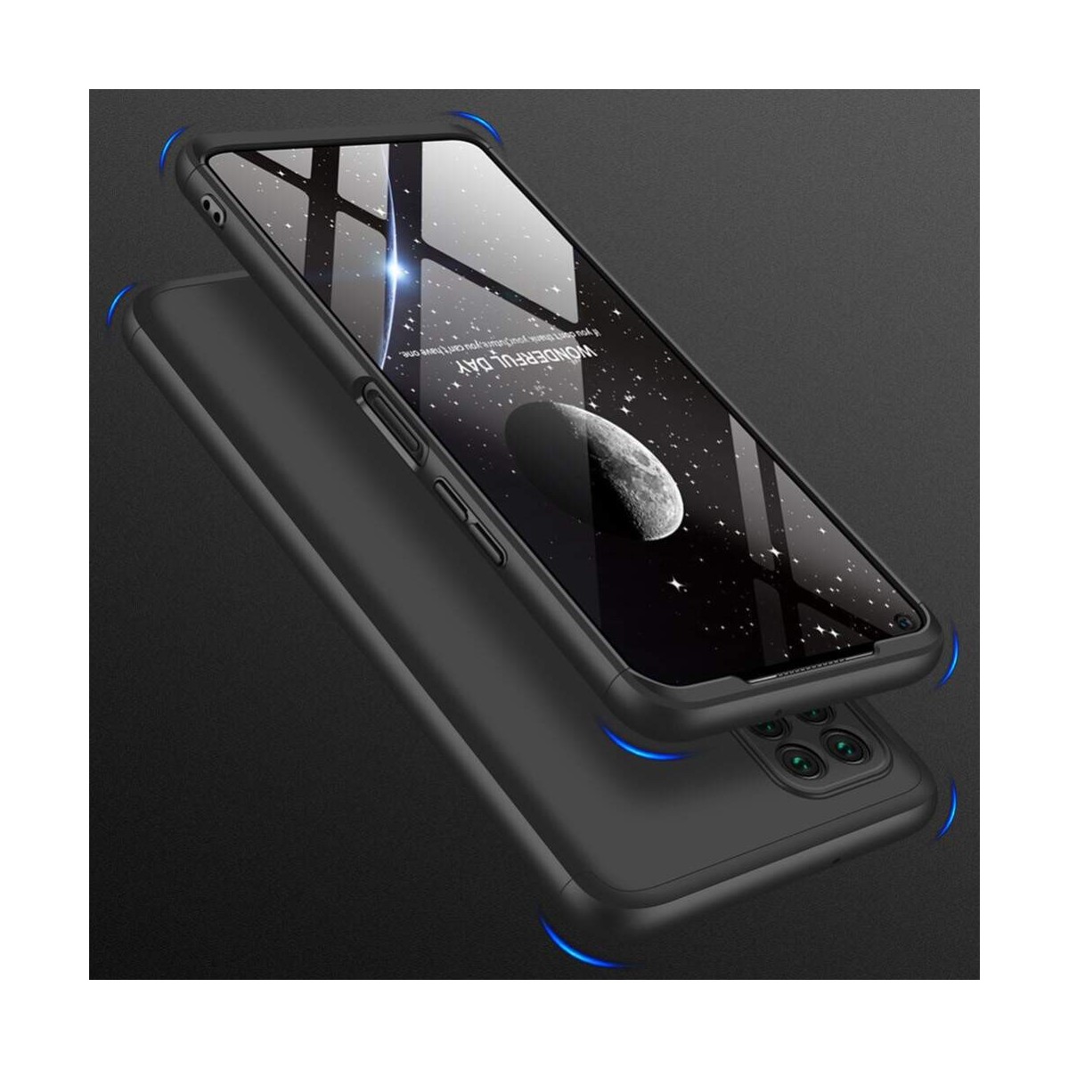 Funda Carcasa GKK 360 para Huawei P40 Lite Color Negra