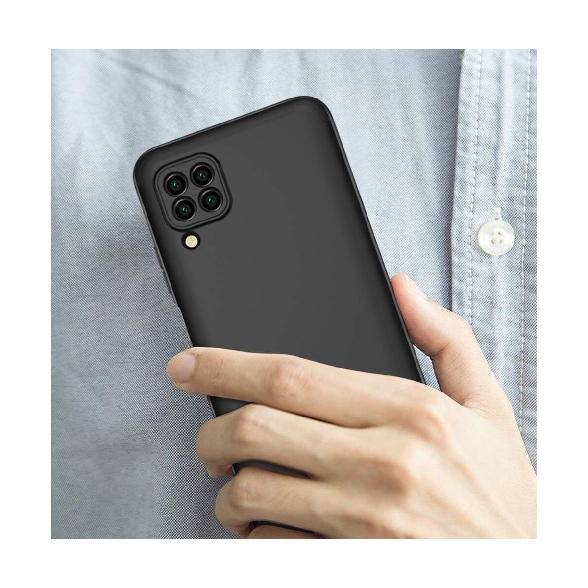 Funda Carcasa GKK 360 para Huawei P40 Lite Color Negra