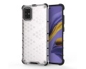 Funda Tipo Honeycomb Armor (Pc+Tpu) Transparente para Samsung Galaxy S20