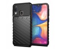 Funda Gel Flexible Thunder Armor Rugged para Samsung Galaxy A20e 5.8 color Negra