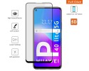Protector Cristal Templado Completo 5D Full Glue Negro para Huawei P40 Lite 5G Vidrio