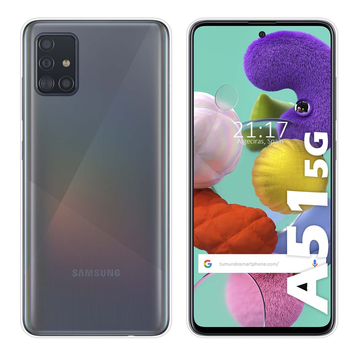 Funda Silicona Gel TPU Transparente para Samsung Galaxy A51 5G